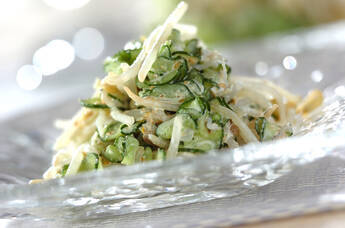 キュウリのゴママヨ和え