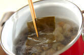 アサリとミツバのお吸い物の作り方3