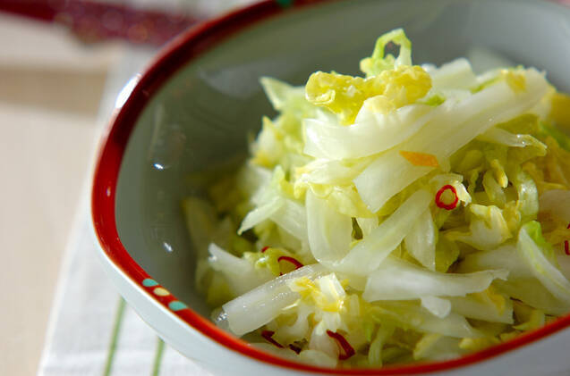 白菜の甘酢づけ