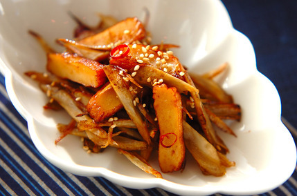 ゴボウとさつま揚げのきんぴら