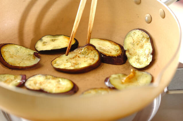 長ナスの重ね焼きの作り方の手順7