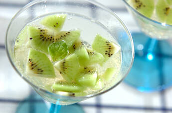 白ワインゼリー