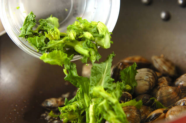 アサリの塩焼きそばの作り方の手順6