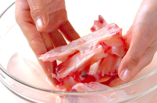 鶏軟骨のスパイシー揚げの作り方の手順1