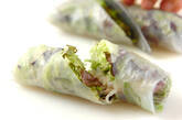 モヤシの生春巻きの作り方7