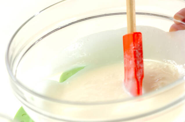 ヨーグルトのババロアの作り方の手順3