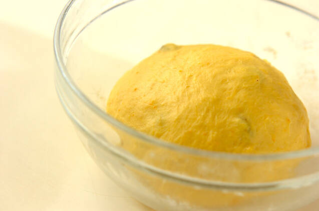 パンプキンレーズンパンの作り方の手順5