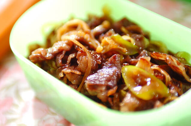 牛肉のすきやき風