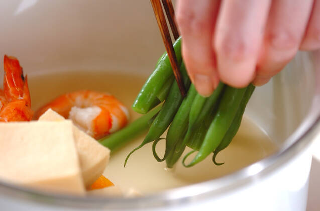 高野豆腐の煮物の作り方の手順7