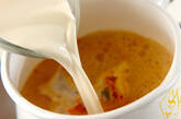 里芋の豆乳キムチ汁の作り方2
