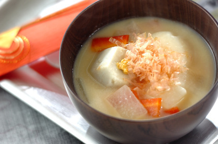 白みそのお雑煮