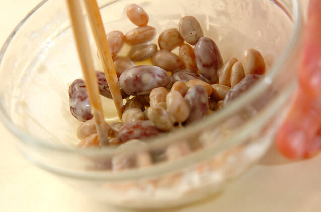 ビーンズサラダの作り方の手順1