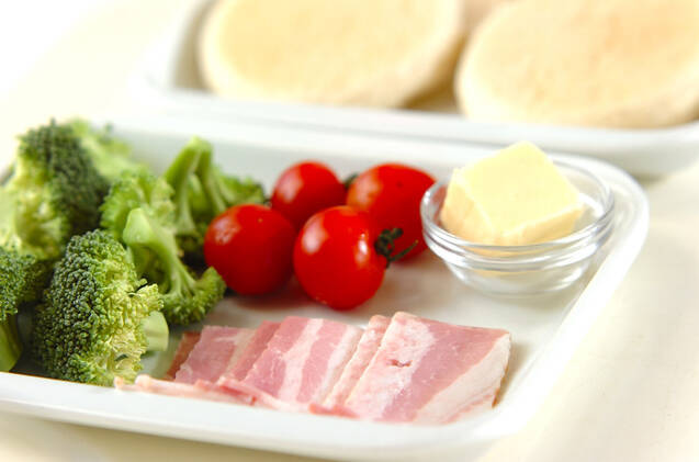 チーズフレンチトーストの作り方の手順1