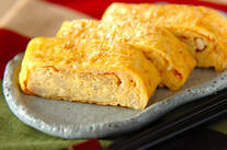 エノキ入り卵焼き