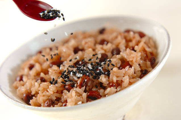 炊き込みお赤飯の作り方の手順4