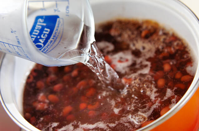 炊き込みお赤飯の作り方の手順2