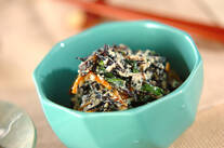 ヒジキの白和え