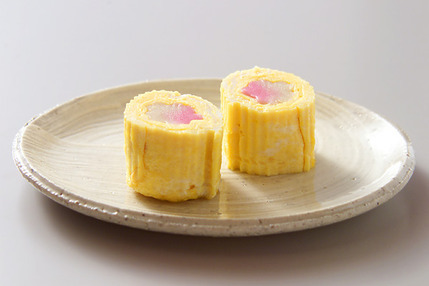 桜麩の卵巻き