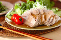 あんかけゆで豚