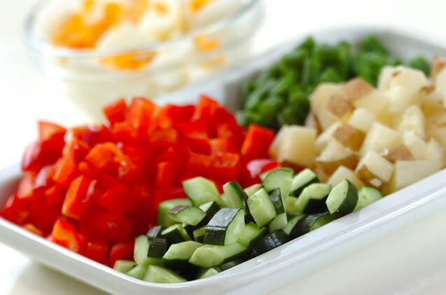 サラダ・ニソワーズの作り方の手順1