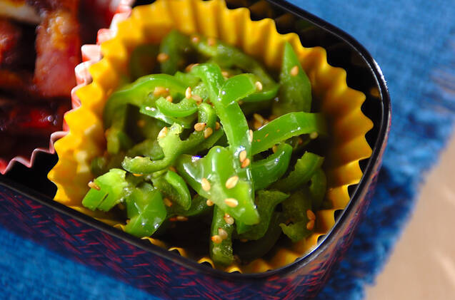 ピーマンの塩きんぴら