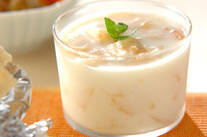 完熟とろ～り♪桃の簡単ミルクゼリー