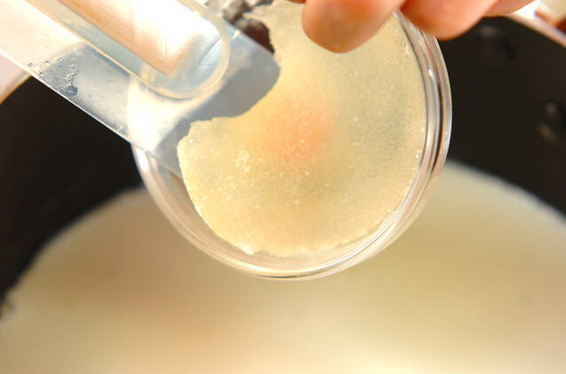 完熟とろ～り♪桃の簡単ミルクゼリーの作り方の手順3