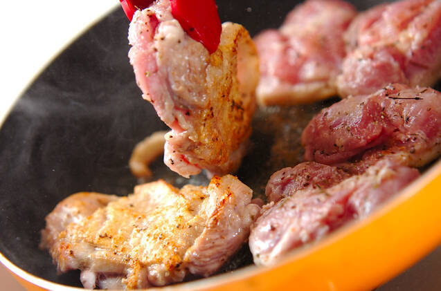 ローストチキン入りオリーブパンの作り方の手順6