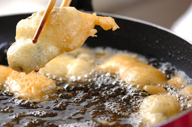 カキのフリットの作り方の手順8