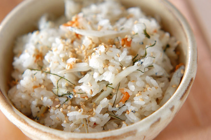 梅しそシラスご飯