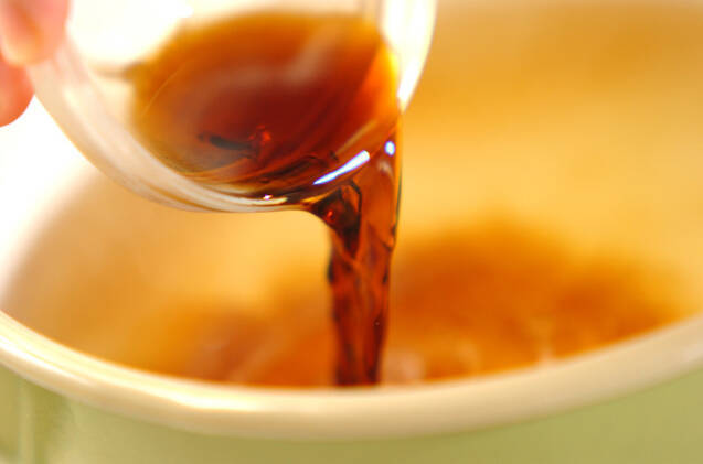 オクラ入りかきたま汁の作り方の手順3