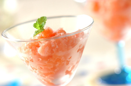 スイカのグラニータ