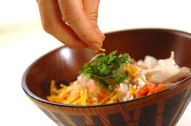 ひんやり鶏飯の作り方の手順8