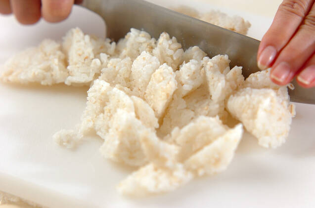 トマト豆乳雑穀がゆの作り方の手順3