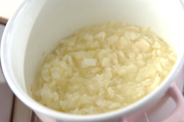 トマト豆乳雑穀がゆの作り方の手順1