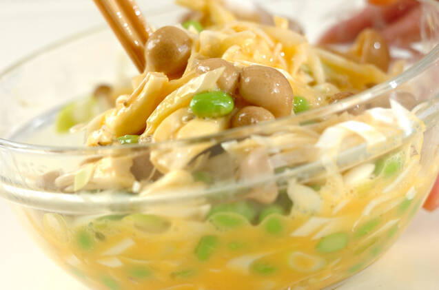 枝豆入りあんかけ卵の作り方の手順7