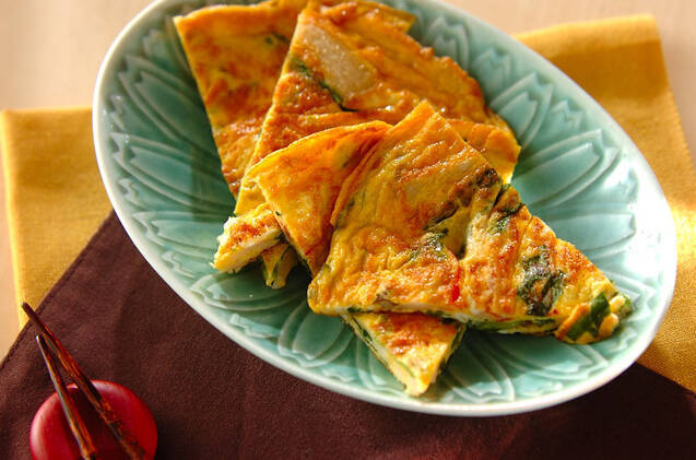 ニラ玉オムレツ