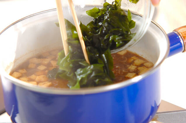 赤だしの作り方の手順5