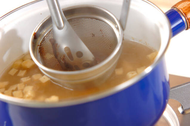 赤だしの作り方の手順4