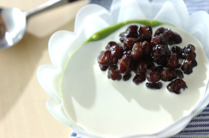 豆乳抹茶ゼリー