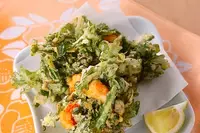 菊菜・かき揚げ