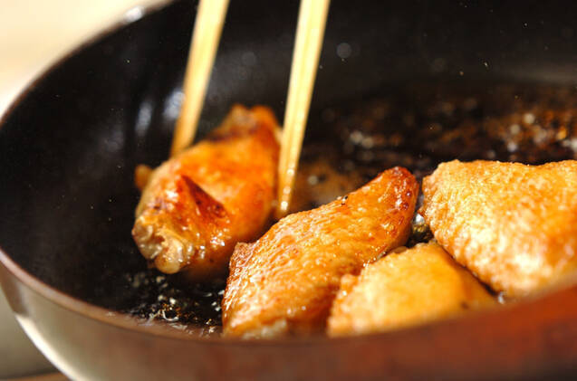 手羽先の甘辛煮の作り方の手順2