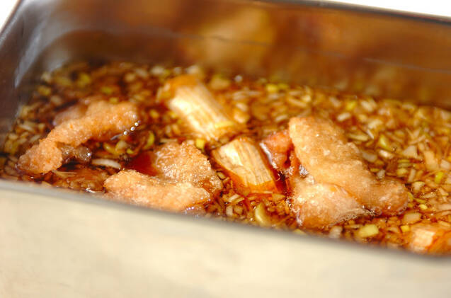 鶏南蛮の作り方の手順2