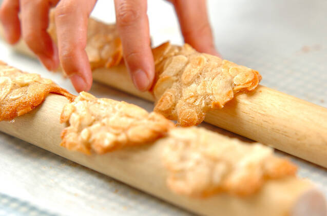 アーモンドチュイルの作り方の手順3