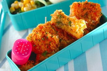 サーモンとポテトのひとくちフライ