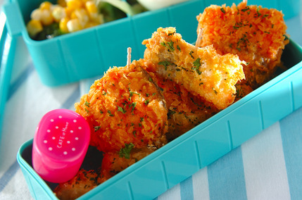 サーモンとポテトのひとくちフライ