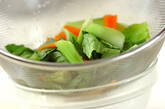 チンゲンサイのサッパリ炒めの作り方3