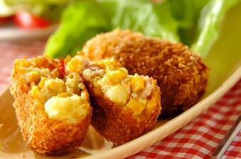 カレーポテサラコロッケ