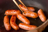 焼きソーセージの作り方1