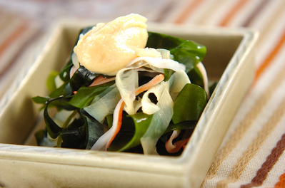 クラゲのからし酢みそ 副菜 レシピ 作り方 E レシピ 料理のプロが作る簡単レシピ